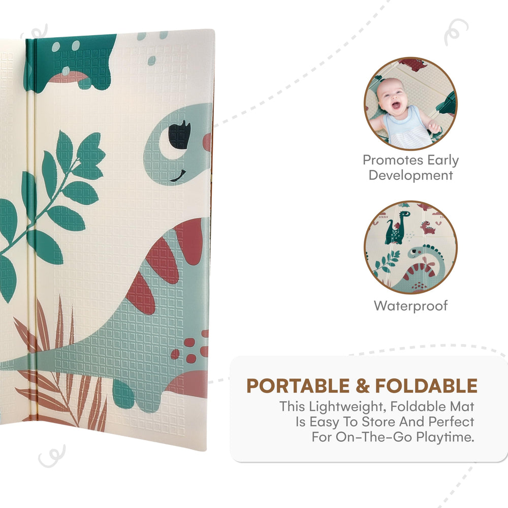 CHILDLIKE BEHAVIOR waterproof surface keeps spills easy to wipe clean