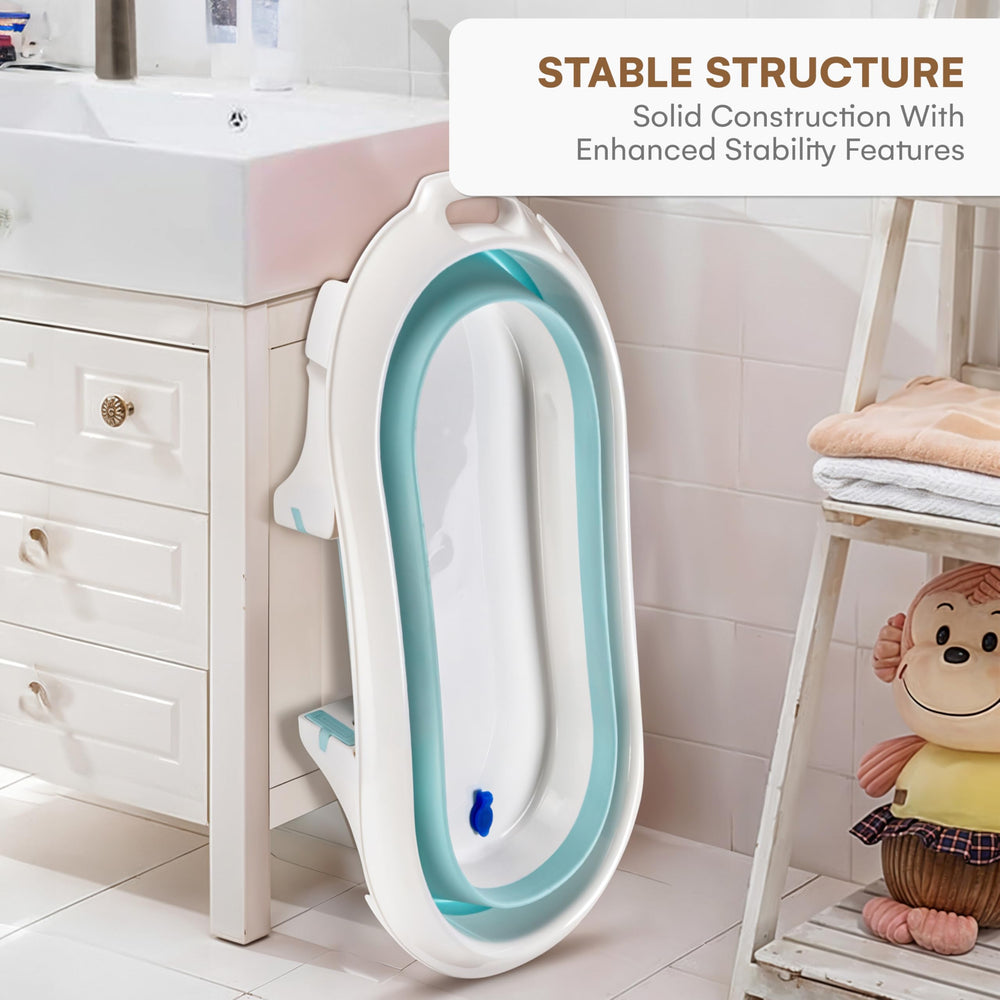 Childlike Behavior built-in drainage allows quick post-bath cleanup.