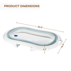 Childlike Behavior non-slip feet provide a secure bath time on any surface.