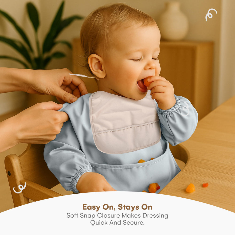 CHILDLIKE BEHAVIOR two-layer cloth offers softness and durability