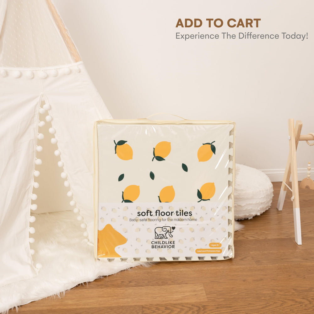 CHILDLIKE BEHAVIOR XL neutral design play area blending with décor