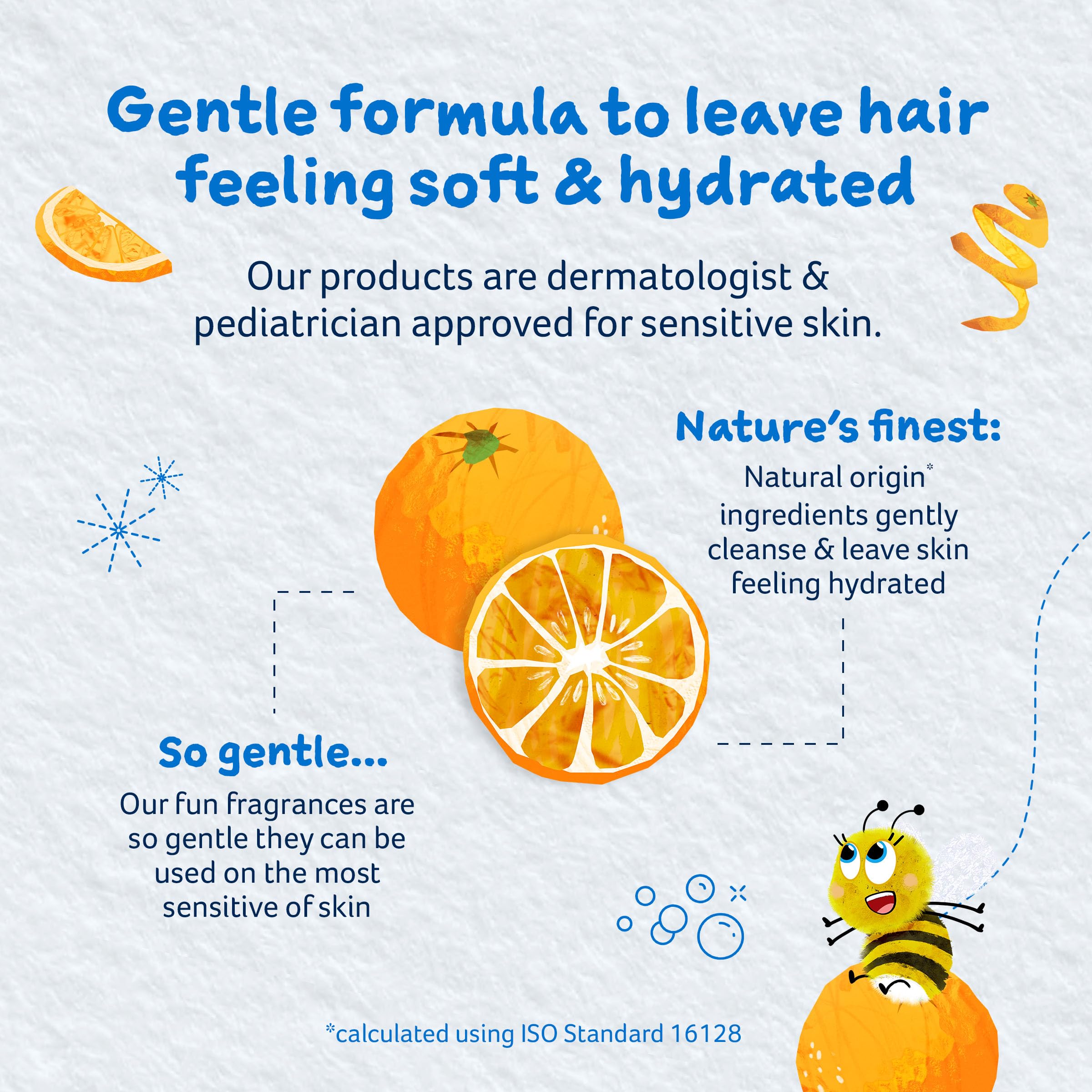 Childs Farm Vegan and Cruelty-Free kids care packaging.
