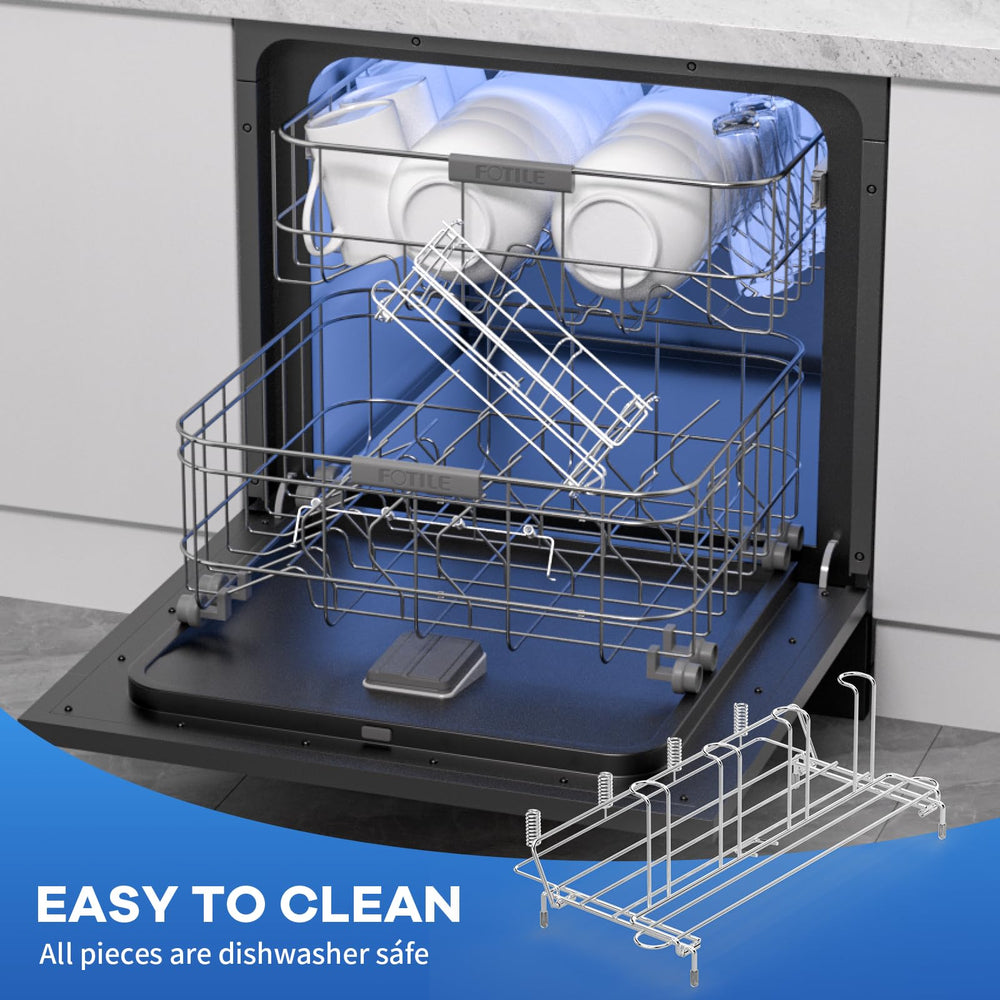 Chilinii camping travel drying rack fits on any counter away from home.