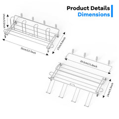 Chilinii water bottle drying rack highlights multi-use capacity for cups and bottles.