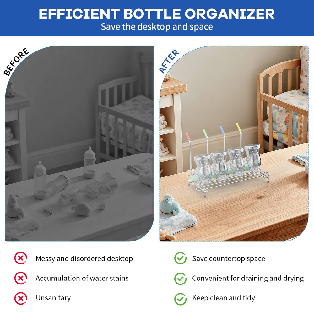 Chilinii wide bottom panel provides ample air circulation for faster drying.