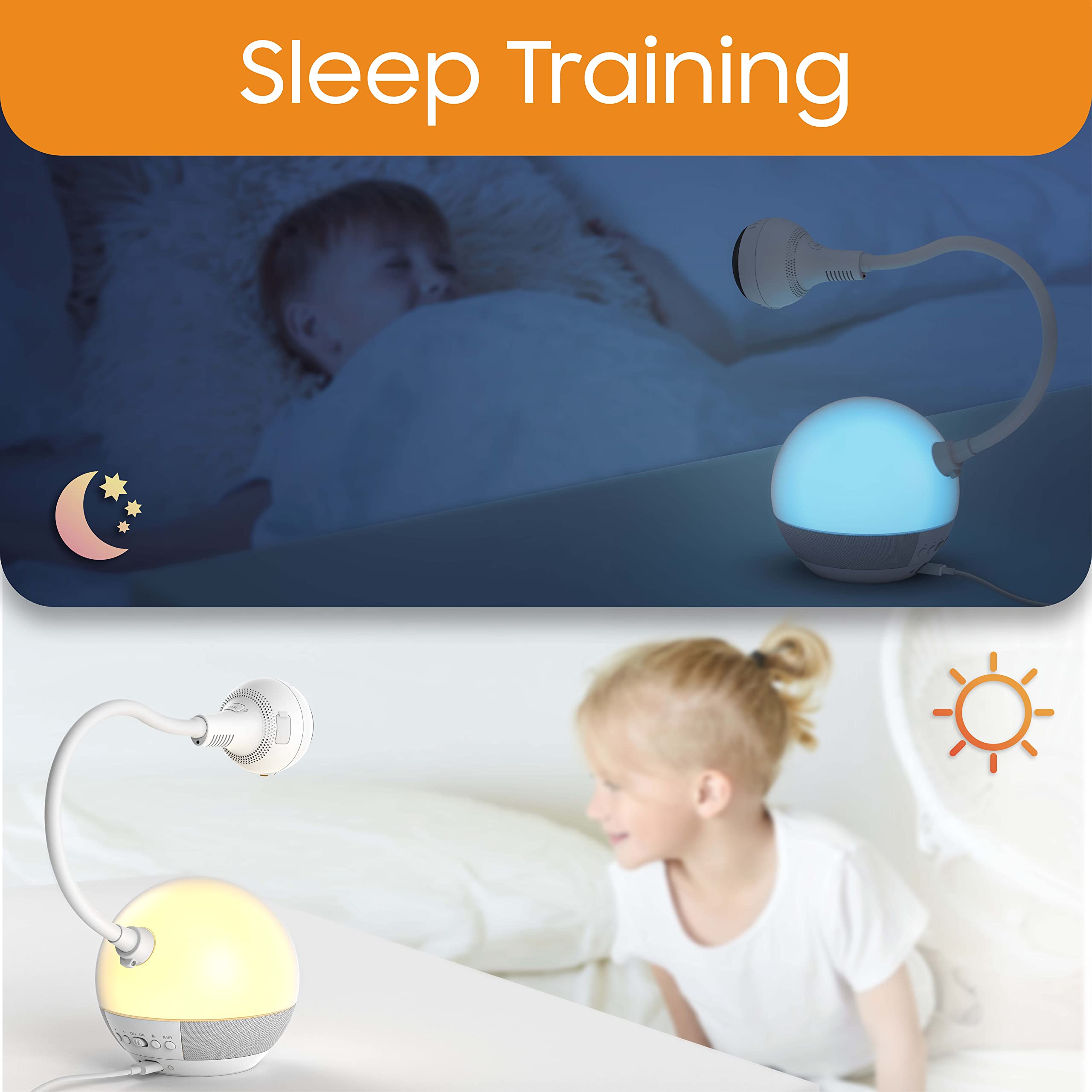 CHILLAX DM600 two-way audio lets you soothe your baby remotely.
