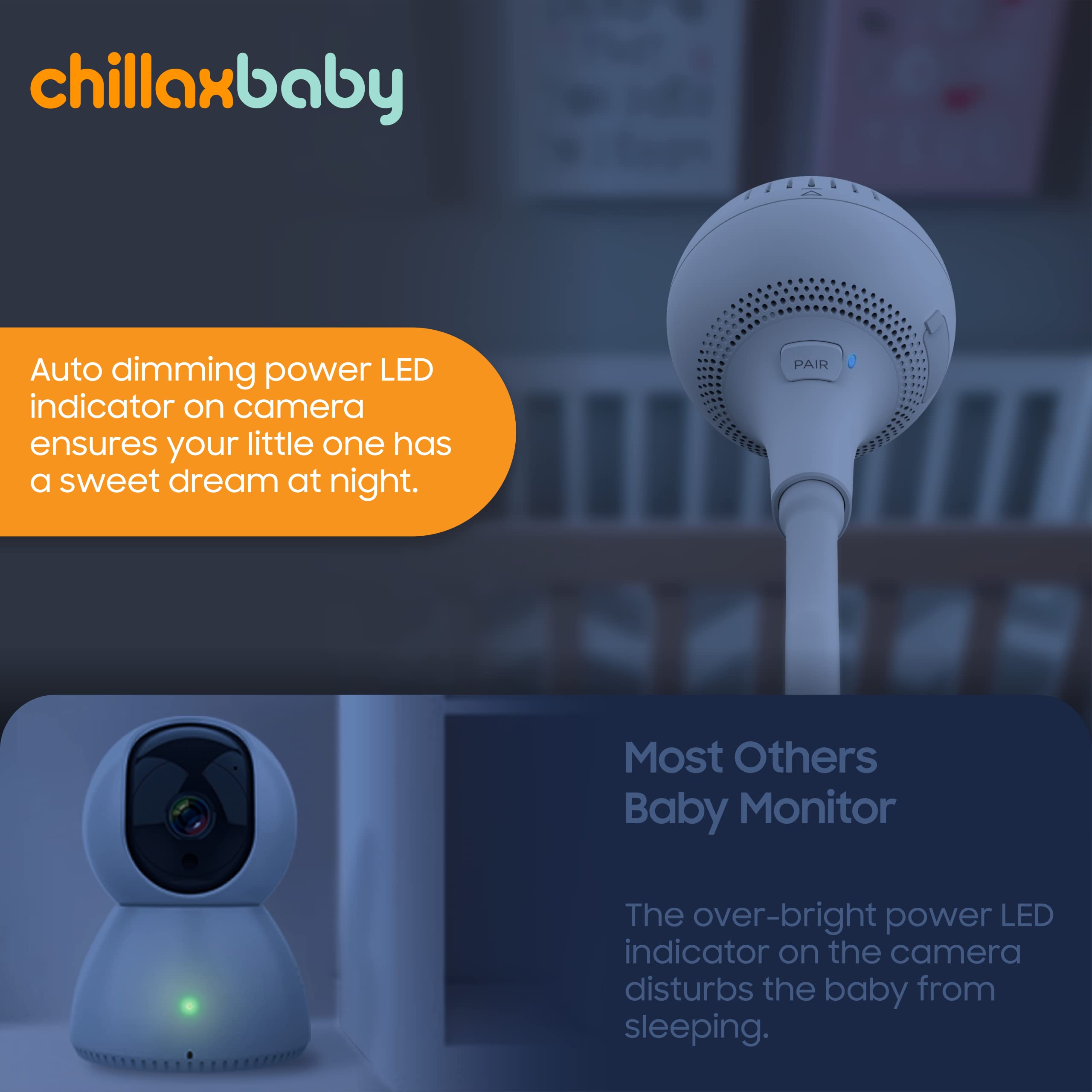 CHILLAX Giraffe Pro Max SmartZone alerts keep you updated on moments