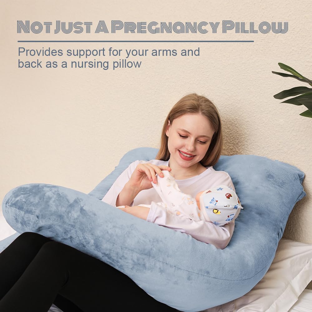 Chilling Home 55-inch pregnancy pillow ideal for night-time comfort
