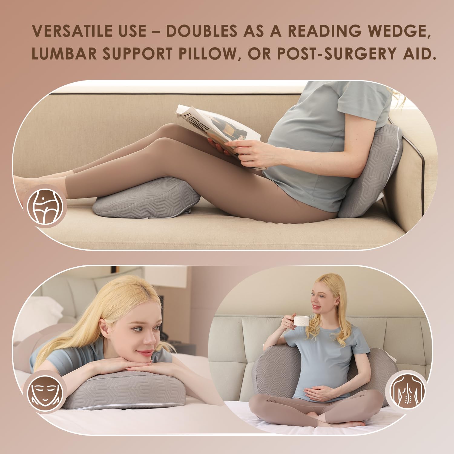 Chilling Home back-hip-belly support angle demonstrates stable resting position.