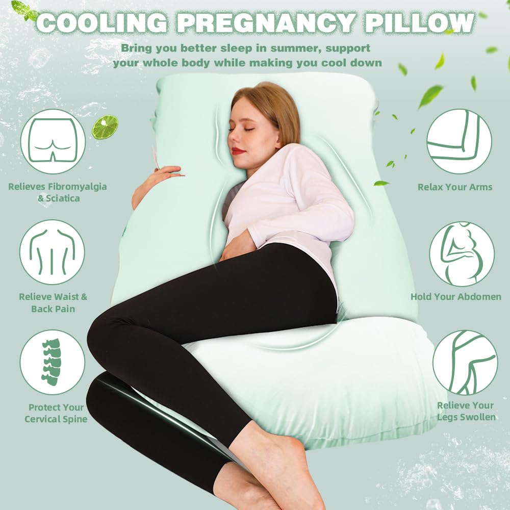 Chilling Home removable cover in mint-green makes cleaning quick and simple