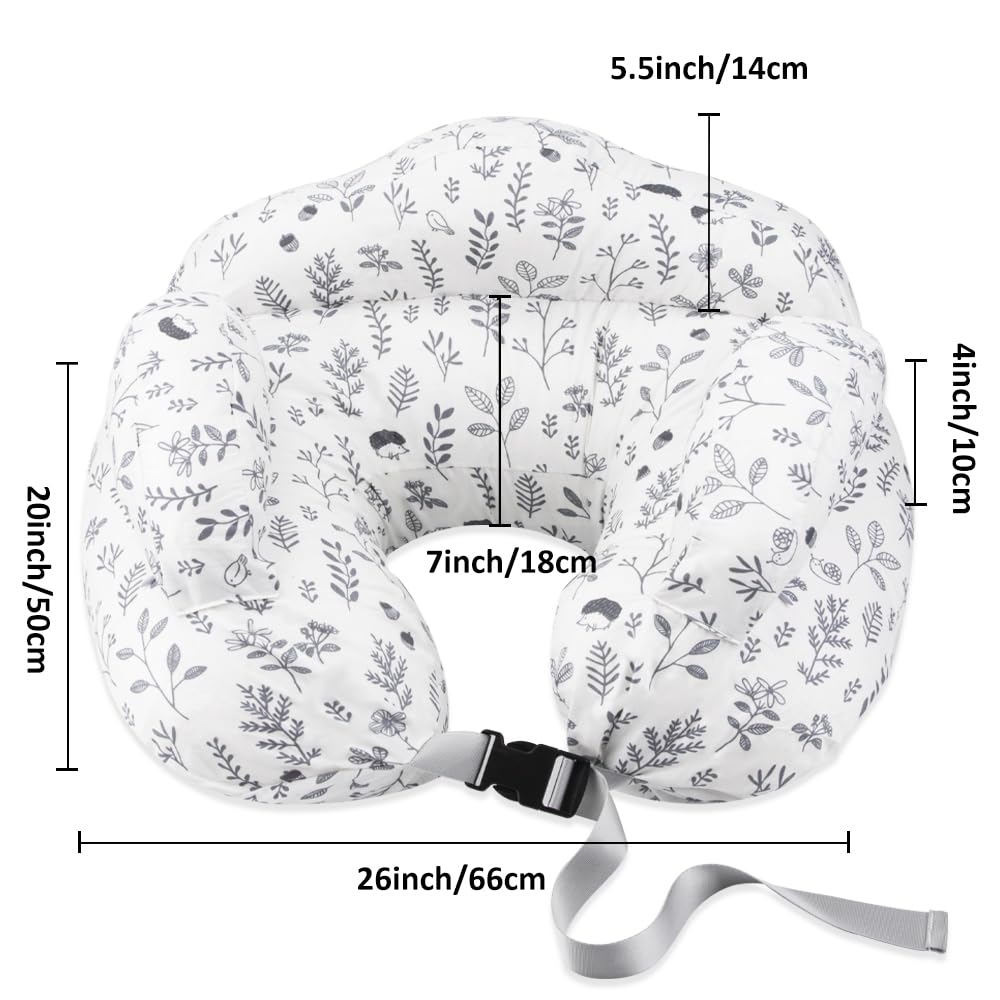 Chilling Home nursing pillow bottle-feeding support enables multitasking
