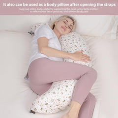 Chilling Home nursing pillow removable cover for easy cleaning and care.