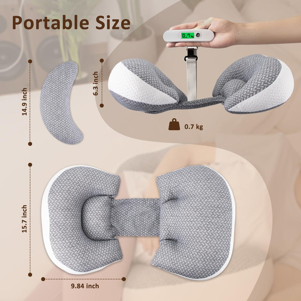 Chilling Home pillow ventilation holes promote breathable, cool sleep