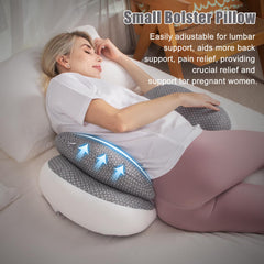 Chilling Home small-support pillow provides extra angle adjustment for precise positioning.