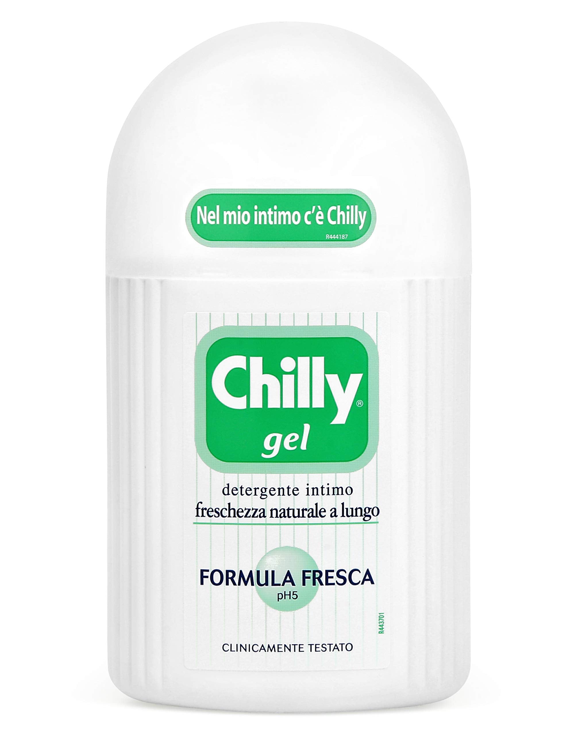 Chilly Fresh Formula gel bottle showing menthol freshness for daily use.