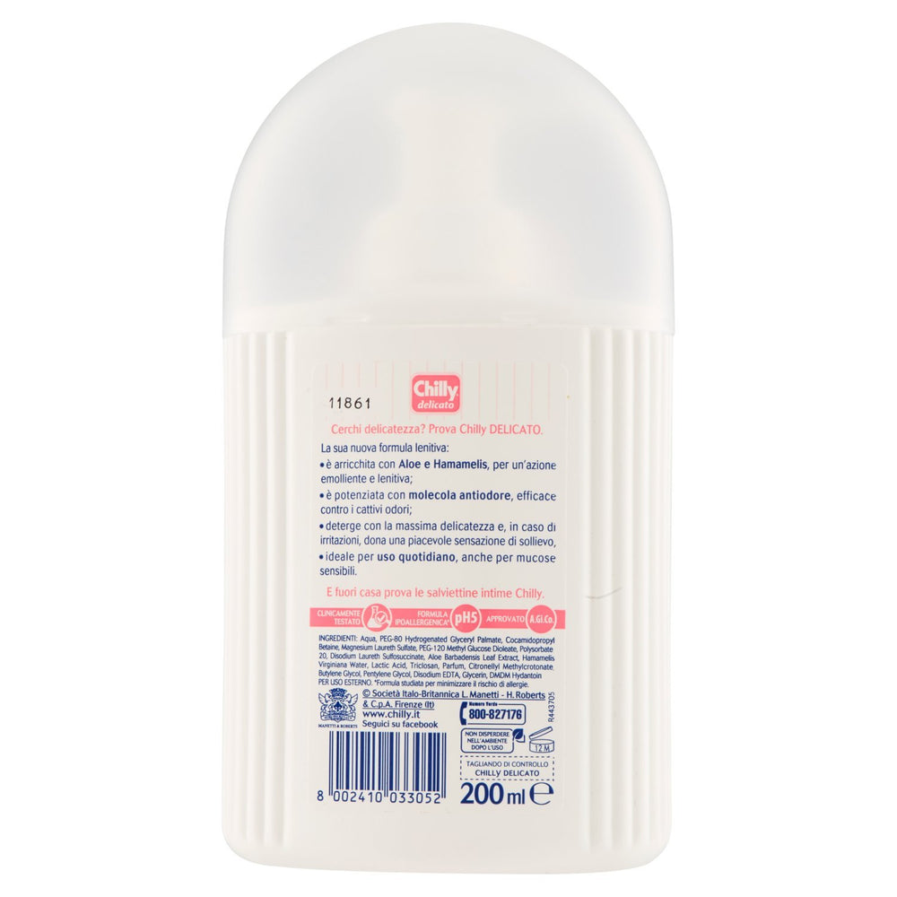 Chilly Lenitive Formula packaging Italian Import ready for travel