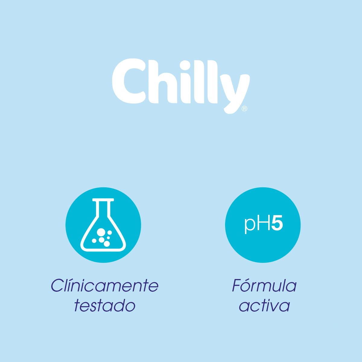 Chilly Protect antibacterial gel bottle on vanity