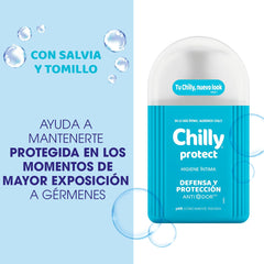 Chilly Protect gel close-up texture for gentle cleansing
