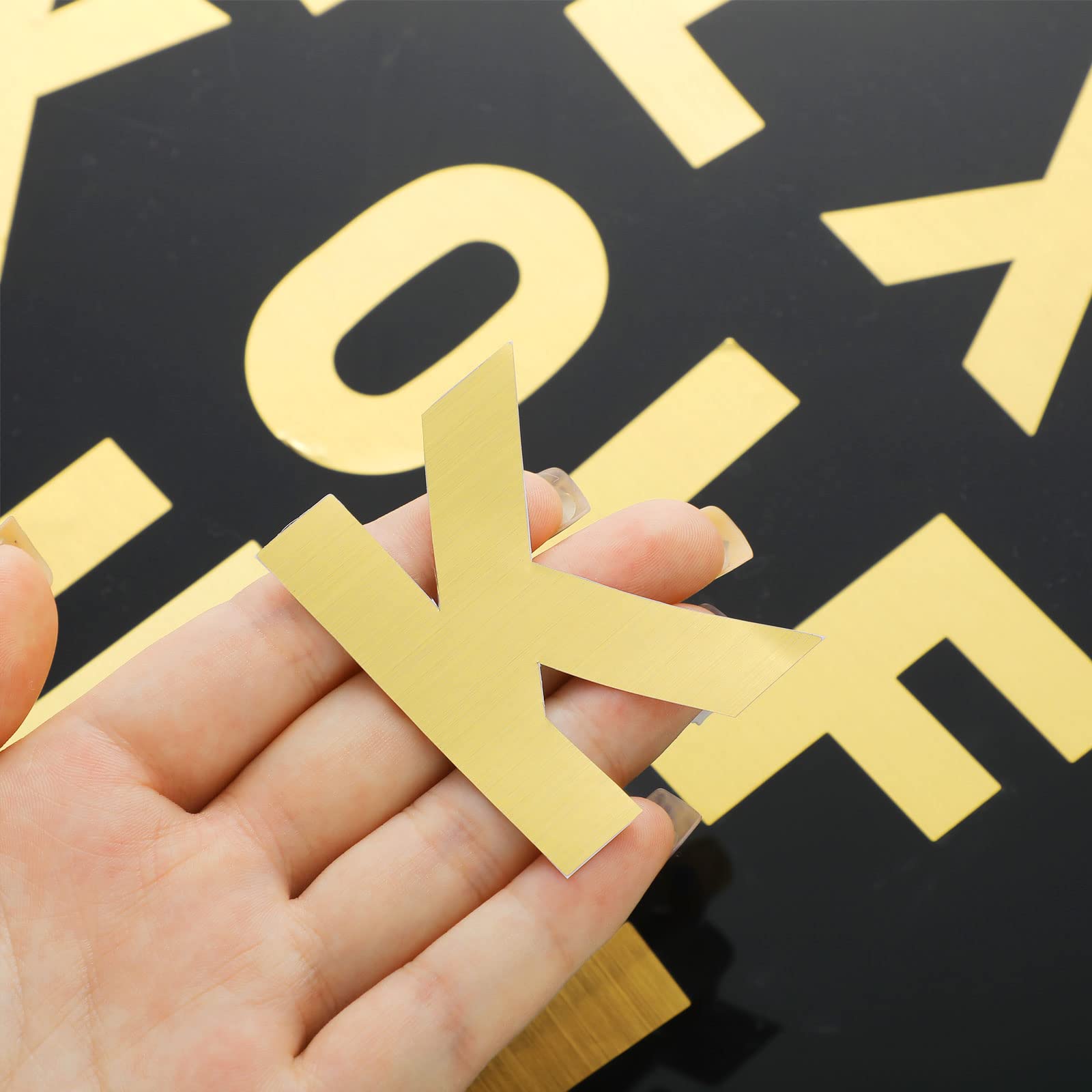 Chinco six styles of capital letters for creative signage and labeling.