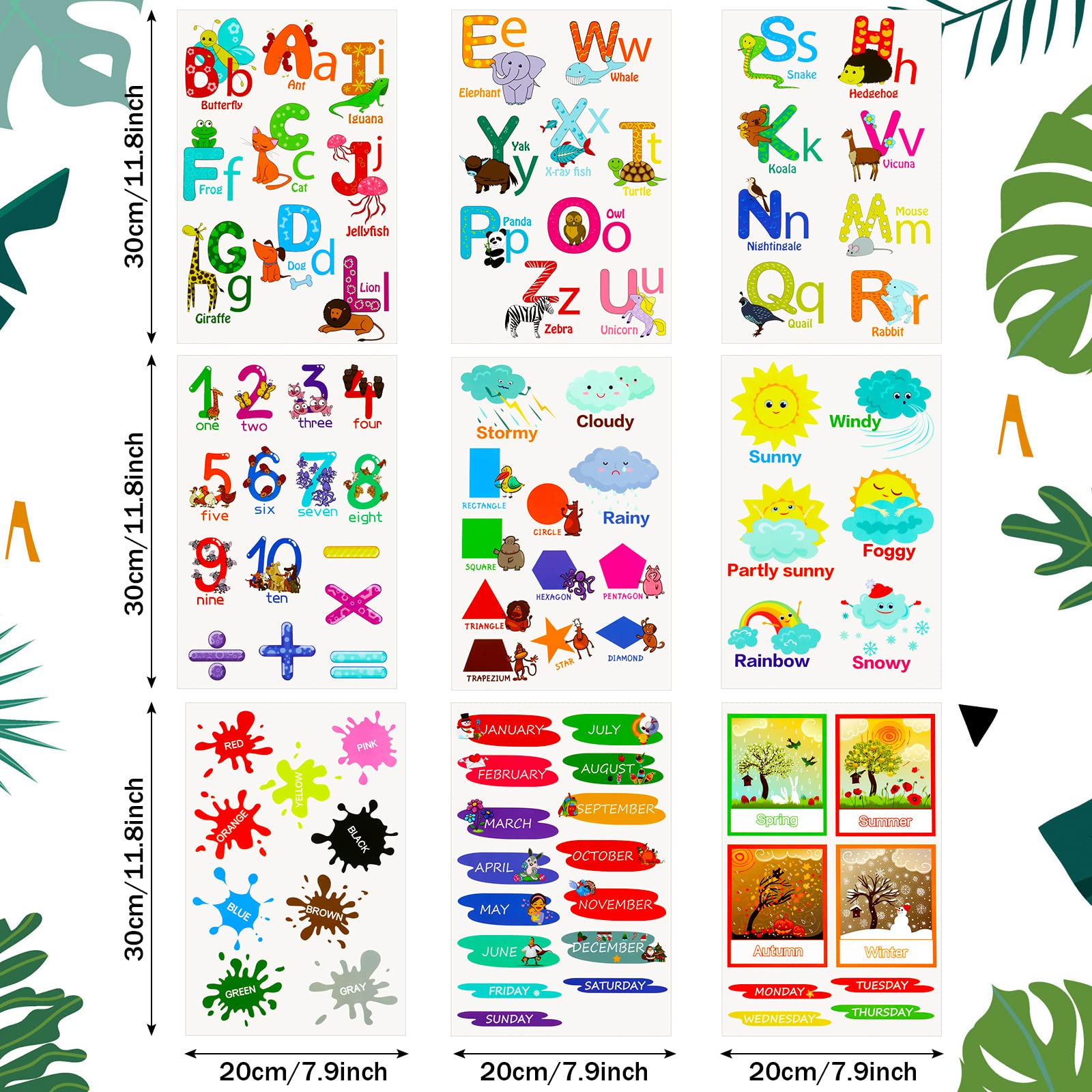 Chinco playroom decor decals are easy to remove with no residue