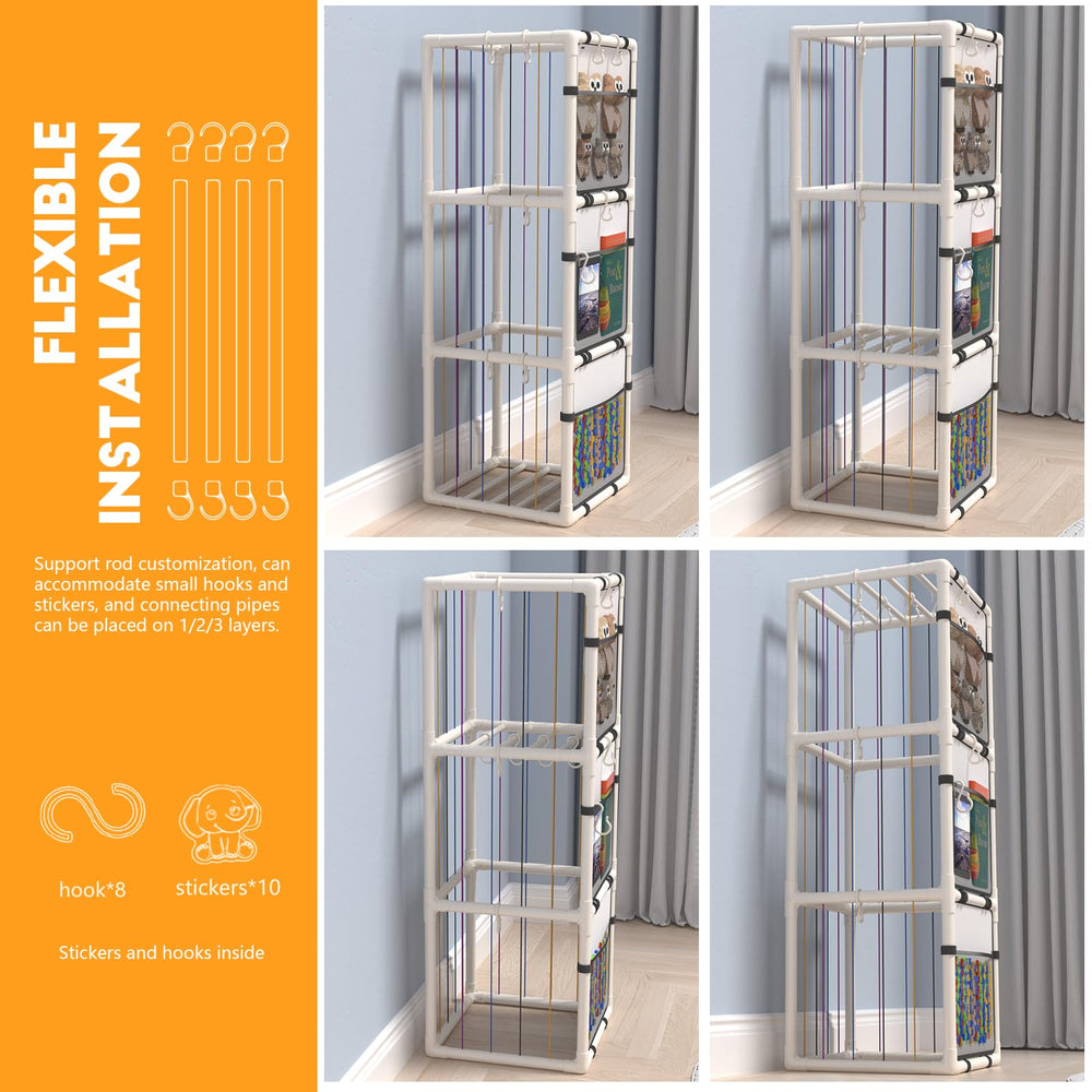 Chinensis display-ready shelf suits nursery and playroom decor.