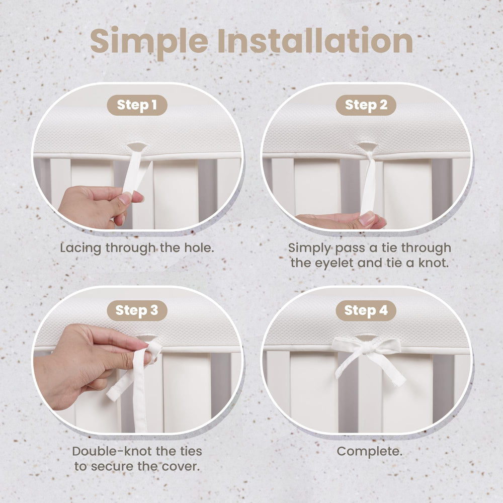 CHIPCHIP machine-washable mesh panel for easy care.