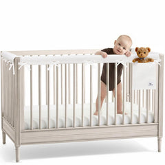 CHIPCHIP white mesh panel with long coverage for privacy and airflow.