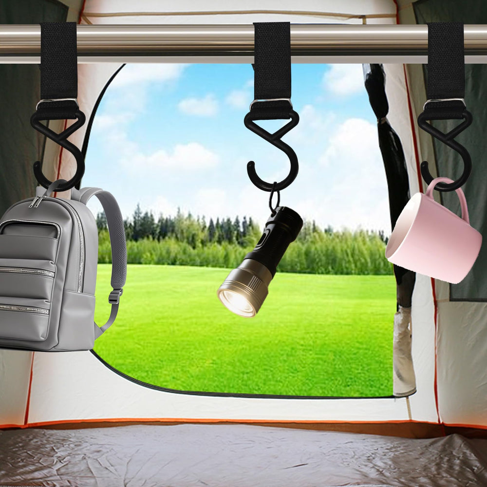 Chngna stroller hooks used to hang bags while shopping or traveling.
