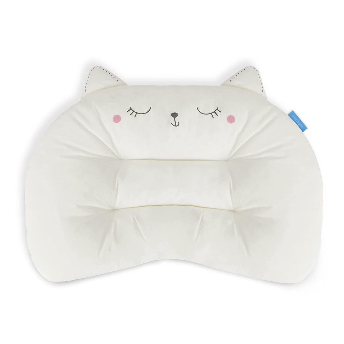 Choc chick cat-shaped toddler pillow offers cozy cuddles for naps and bedtime