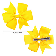 Choicbaby assorted colors bow adds playful outfits