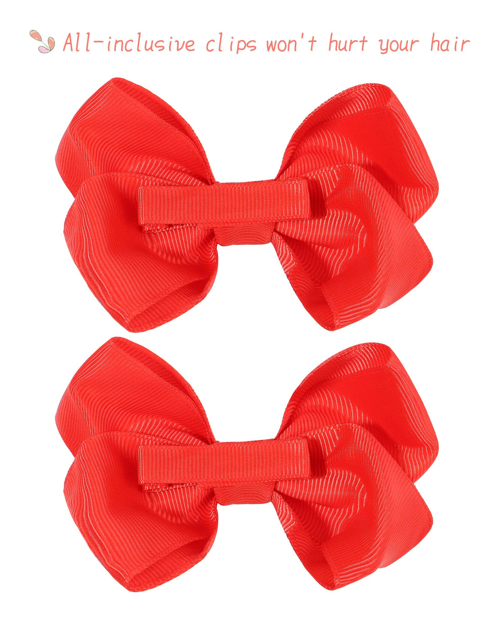 Choicbaby colorful toddler bows complement outfits for everyday styling.