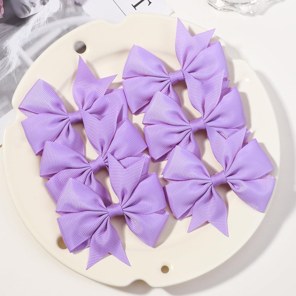 Choicbaby grosgrain ribbon with sturdy alligator clip for secure hold.