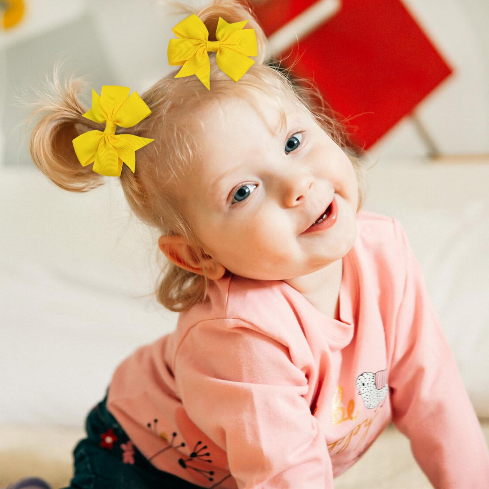 Choicbaby grosgrain bows showcase durable handmade craft with comfortable wear.