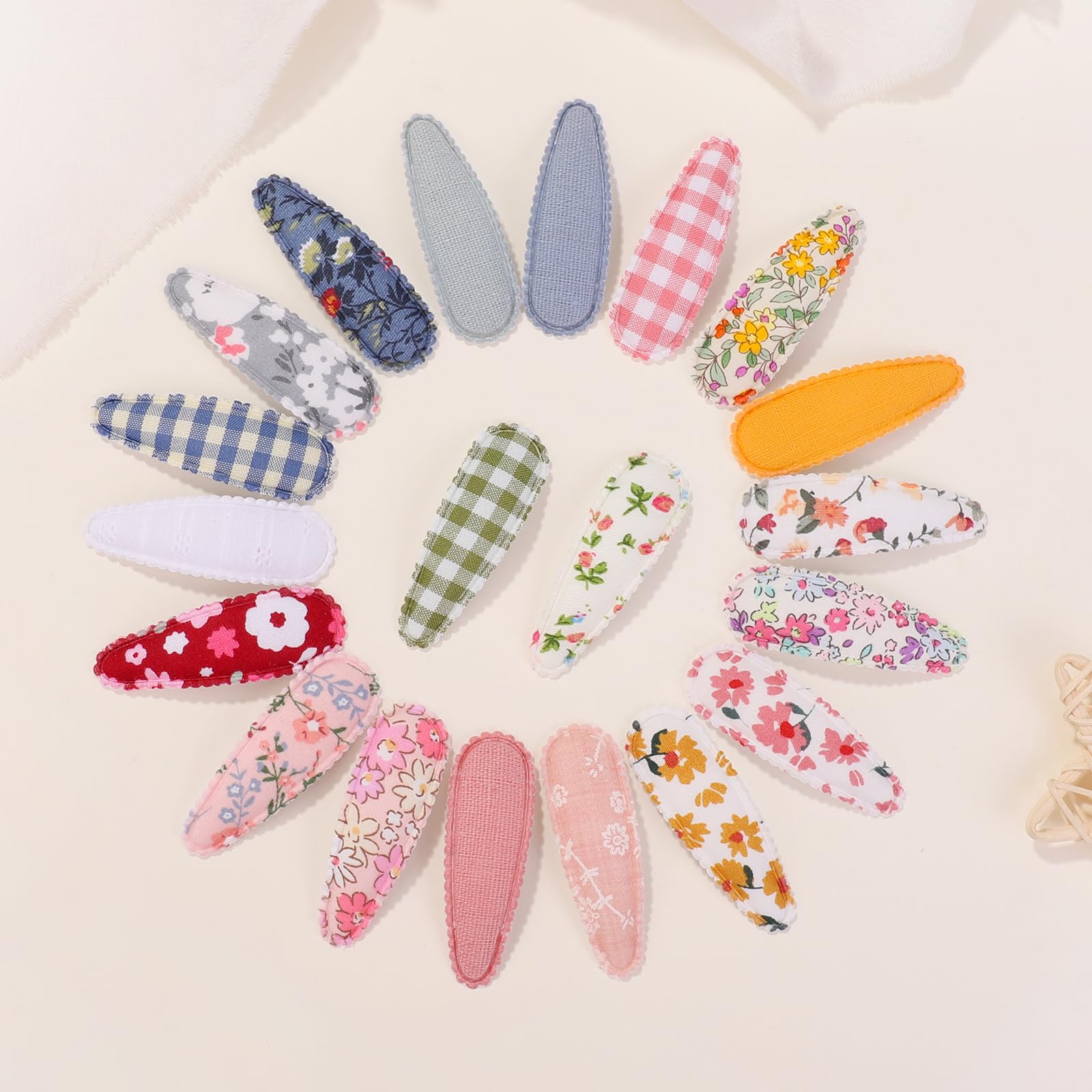 Choicbaby 40-pack with clear storage box for organized hair accessories.