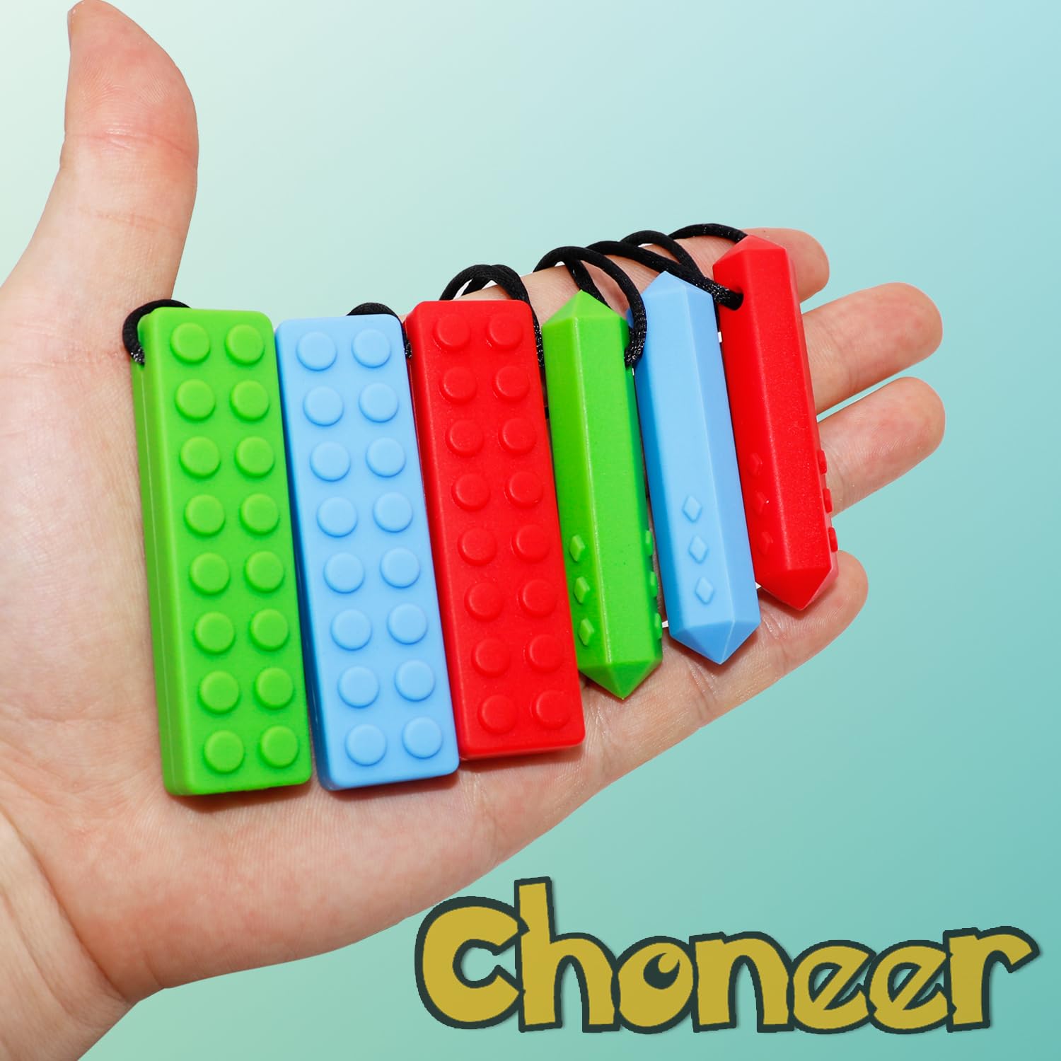 Choneer sensory necklace adds a stylish option for kids to wear and engage.