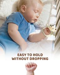 ChooKaChoo teething mitten textured surface helps soothe sore gums during chewing