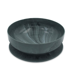 ChooMee baby suction bowl angled front view showing strong grip for mess-free feeding