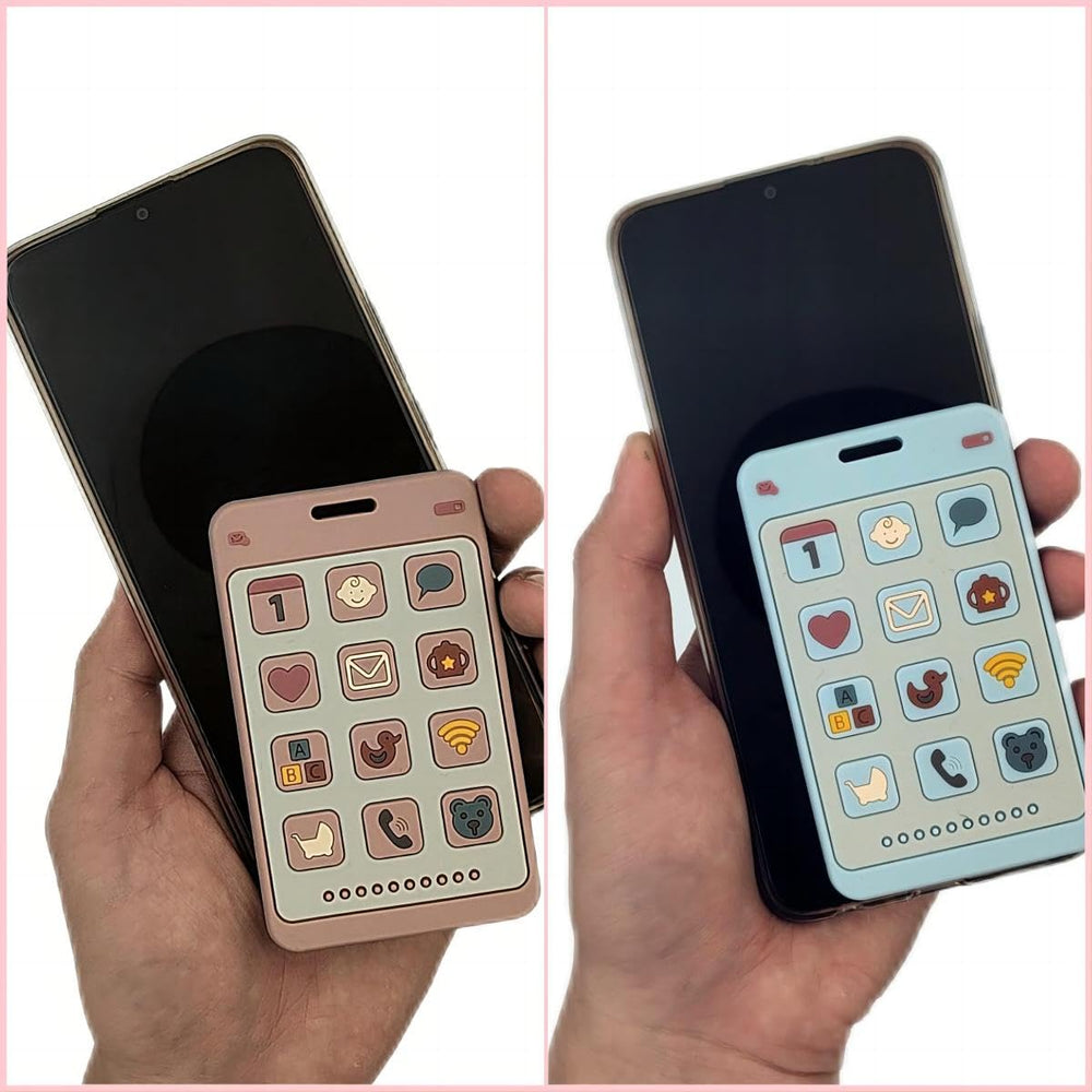 ChoserStar baby teething toy phone-inspired buttons engage visual and tactile exploration