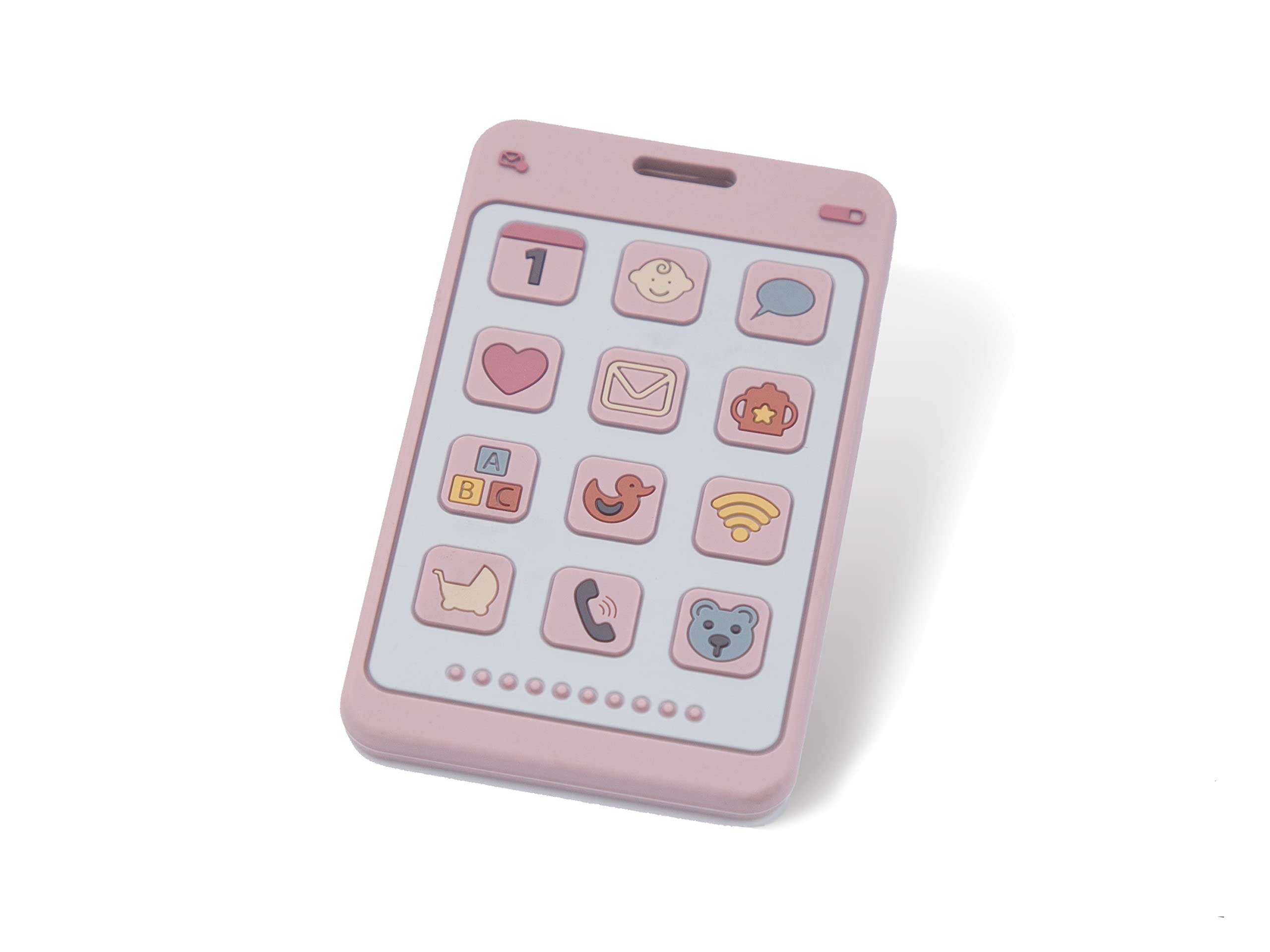 ChoserStar safety-certified teether free from BPA and PVC in pink