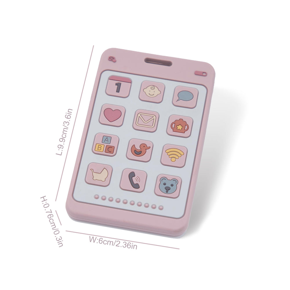 ChoserStar silicone teether buttons stimulate grasping and fine motor skills