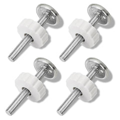 CHOYTONG Baby Gate Spindle Extension 4-pack provides sturdy support and wall protection.