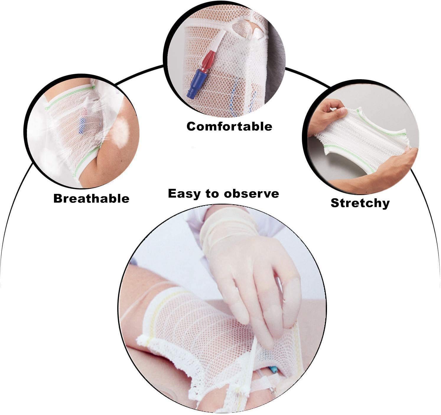 CHOYTONG PICC Line Cover breathable soft material enhances comfort during wear.