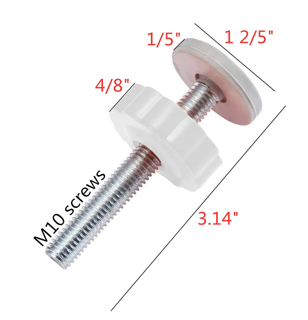CHOYTONG wall cup protector for gate keeps walls safe from impact.