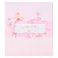 Christian Art Gifts baby book padded hardcover protects keepsakes