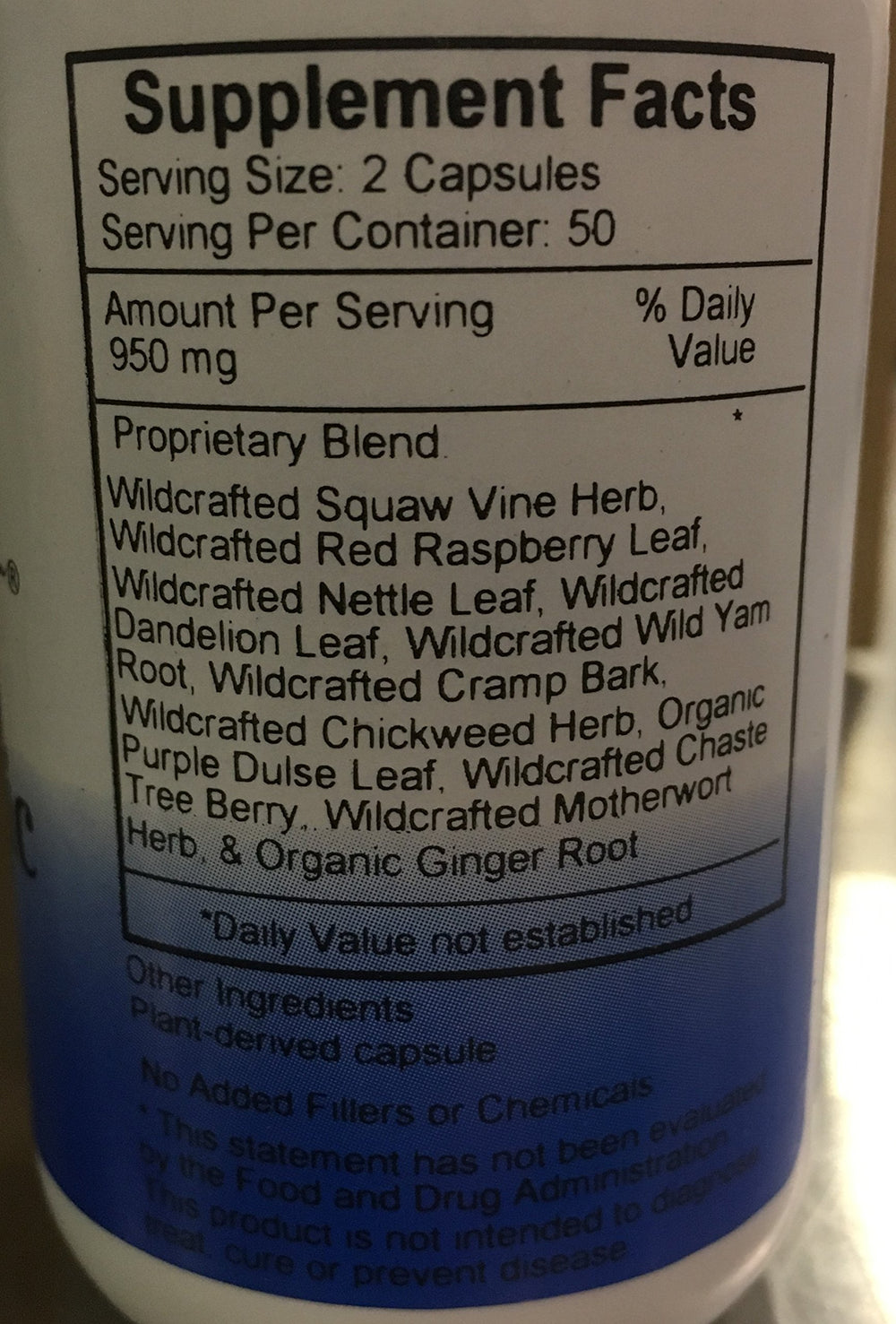 Christopher's Original Formulas Female Tonic capsules close-up suggesting potential balance and energy support.
