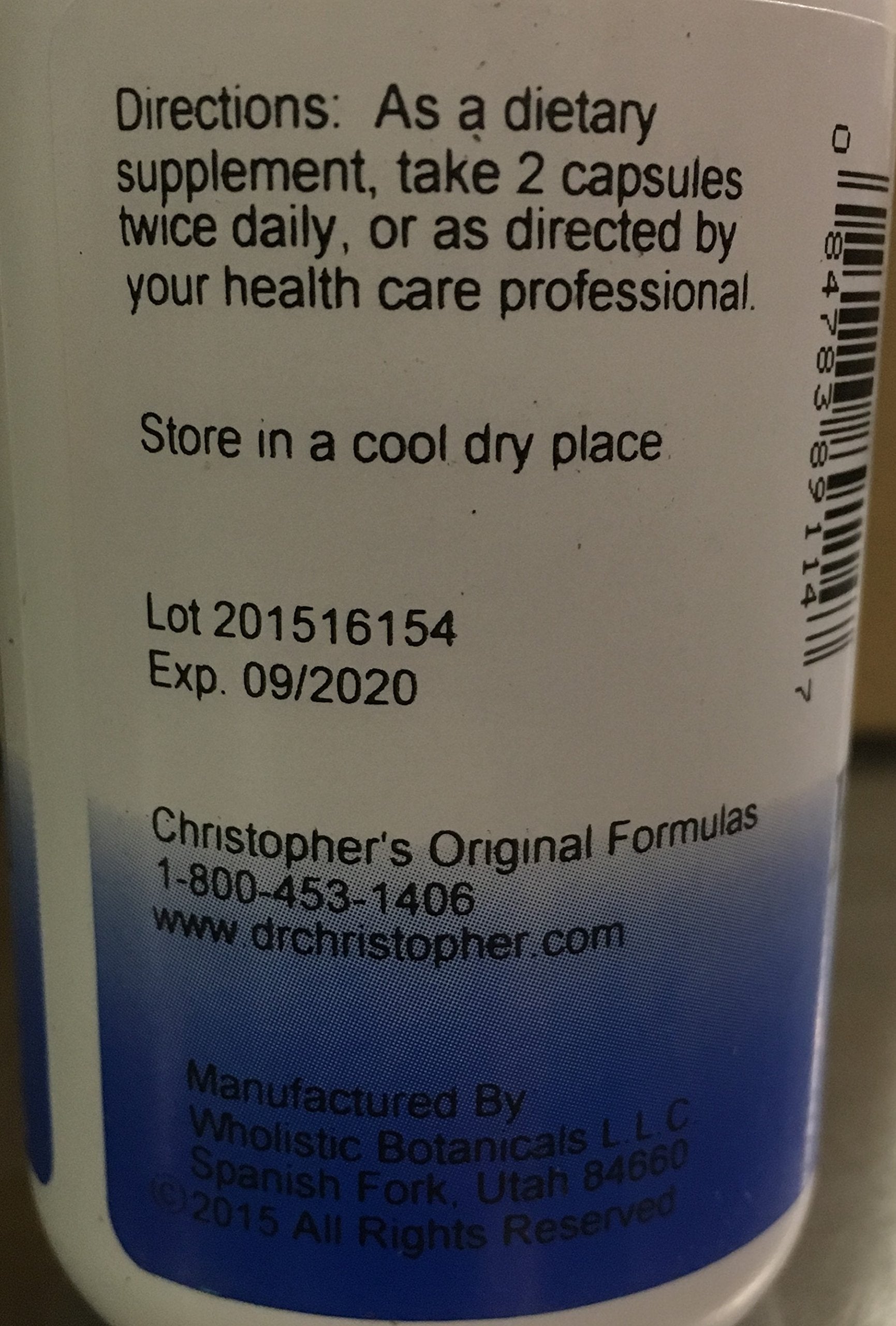 Montage of herbal ingredients in Christopher's Female Tonic may support reproductive health.