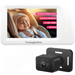 Chuanganzhuo baby car camera with night vision for clear infant monitoring