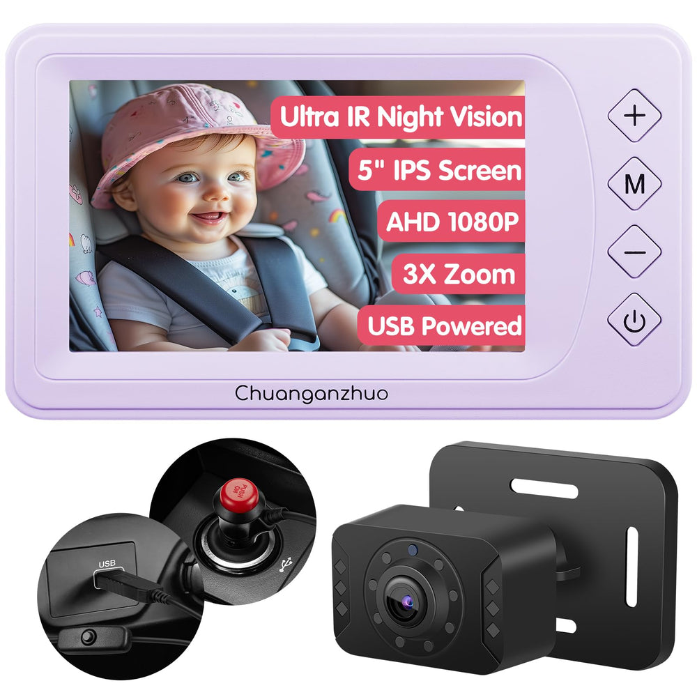 Chuanganzhuo S100P night vision view in total darkness for the baby