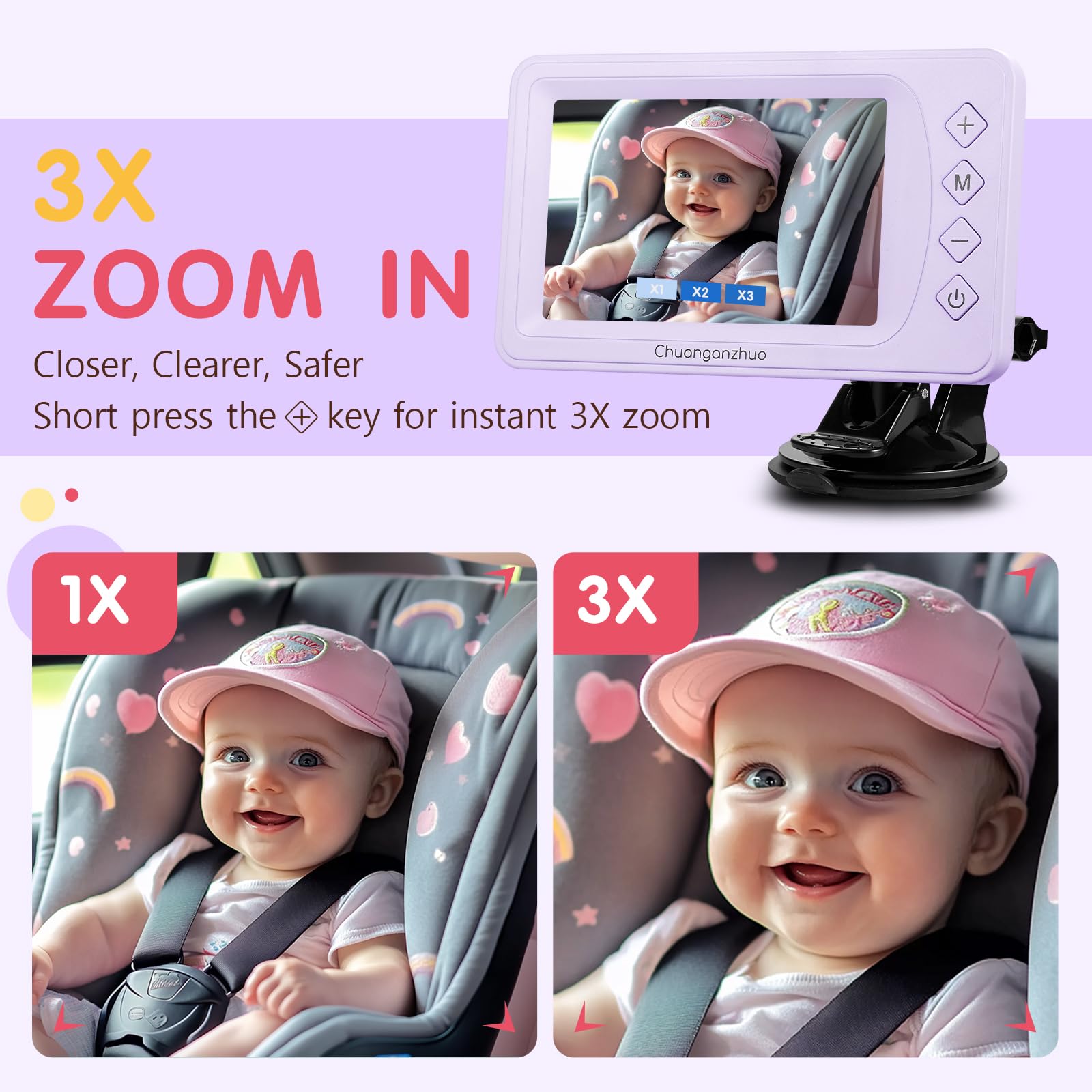 Chuanganzhuo S100P screen saver modes for safer driving