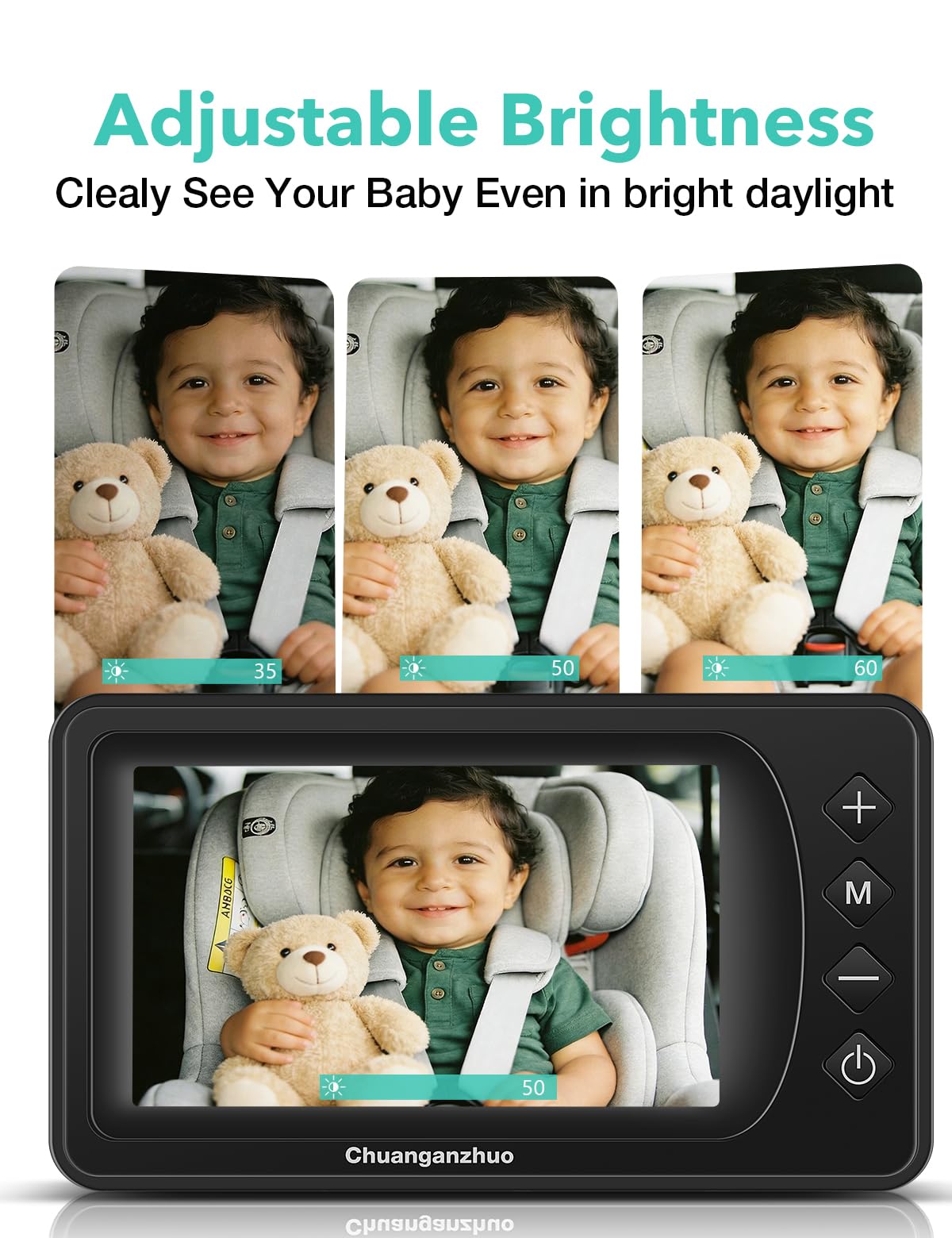 Chuanganzhuo S100U screen saver and co-pilot modes for safer driving